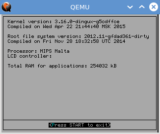 System Info reporting